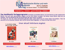 Tablet Screenshot of medinostik-verlag.de